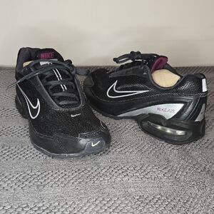 Nike Black and White Air Max Sneakers